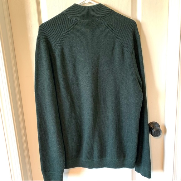 TED BAKER London Textured 1/4 Zip High Neck Hardmun Sweater—SZ. 2XL - Picture 9 of 16